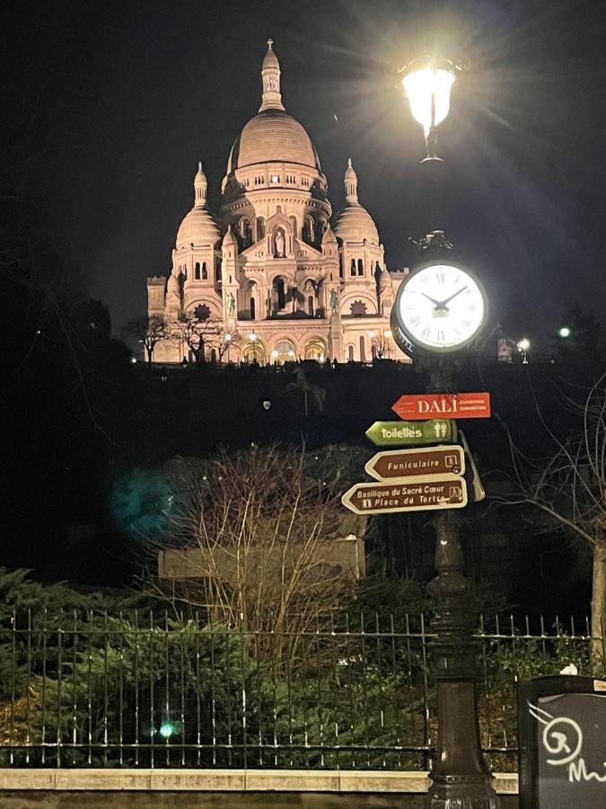 Апартаменты Montmartre Sacre Coeur Париж Экстерьер фото